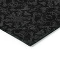 thumbnail image 5 of HomeRoots 586861 8 x 10 ft. Medallion Washable Indoor & Outdoor Rectangle Area Rug, Gray & Charcoal, 5 of 5