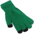 thumbnail image 2 of It's Ridic! Green Knitted Warm Soft Touchscreen Winter Gloves One Size Fits Most, 2 of 6