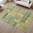 thumbnail image 6 of Addison Rugs Mayfield Premium Machine Washable Transitional Abstract Green Rectangle Rug, 5' x 7'6", 6 of 6