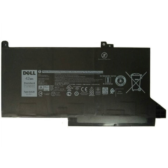 New Genuine Dell Latitude 7280 7480 42Whr 11.4V Battery DJ1J0