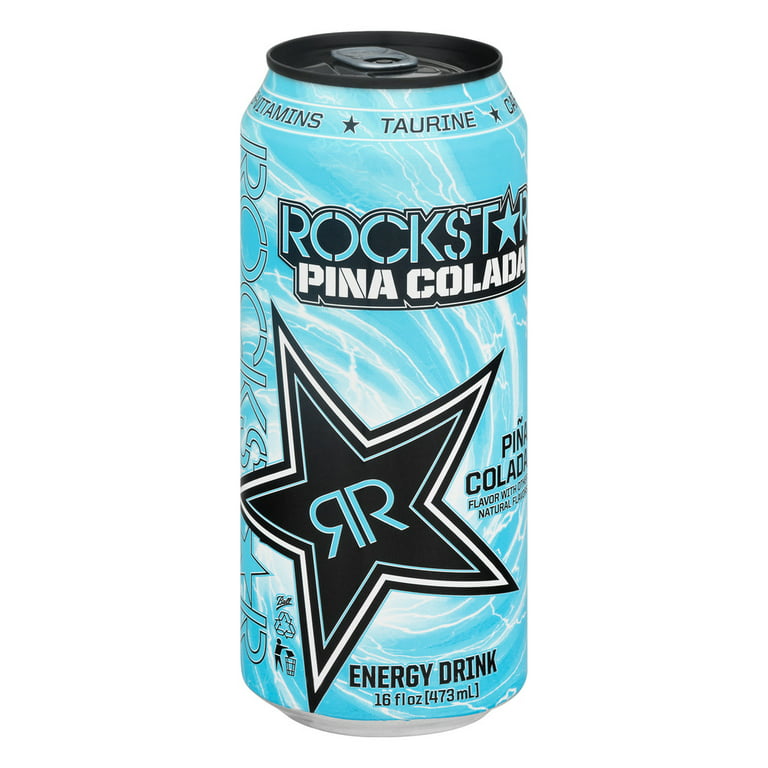 Rockstar Recovery Pineapple Coconut Energy Drink, 16 fl oz - Fred