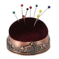 thumbnail image 1 of Vintage Pin Cushion Soft Elastic Metal Base Durable And Reliable Reduce Needle Injuries For Sewing, 1 of 8