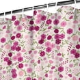 thumbnail image 4 of Waterproof Pioneer Shower Curtain 72x84 Inch Polyester Unique Cute Floral Shower Curtain for Bathroom Hotel Home Decor with 12 Plastic Hooks, 4 of 5