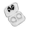 thumbnail image 2 of Unique Bargains 1 Set Contact Lens Case Integrated Bow Lens Storage Case Black, 2 of 5