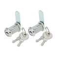 thumbnail image 1 of Unique Bargains Cam Locks RV Storage Lock with Keyed Alike 1-1/8 " Cylinder Fits 7/8 " Max Door Thickness for RV Compartment Camper Trailer Cabinet and Toolbox, 1 of 7