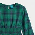 thumbnail image 2 of Wonder Nation Girls Smocked Tiered Dress with Long Sleeves, Size 4-18 & Plus, 2 of 3