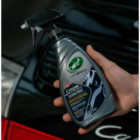 Turtle Wax Hybrid Solutions Ceramic Acrylic Black Spray Wax 53447, 16 oz