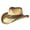 Beige, variant on Cowboy Hats for Women Men Straw Wide with Shapeable Brim Cowboy Hat for Womens
