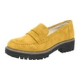 thumbnail image 4 of Mostsola Womens Loafers Shoes Lug Sole Casual Dress Shoes Platform Slip on Penny Loafer, 4 of 4