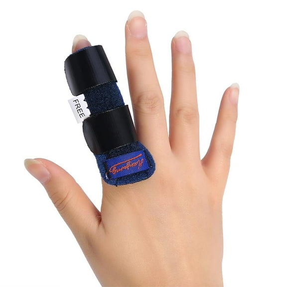 WALFRONT Adjustable Finger Straightener Support,  Trigger Finger Fixing Splint Straightening Finger Corrector Support Brace