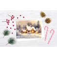 thumbnail image 2 of Tarjeta de Navidad JBH Creations Winter Cabin, paquete de 24, 2 of 5