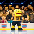 thumbnail image 4 of Bleacher Creatures Vegas Golden Knights Chance 10" Mascot Plush Figure (Gold Jersey), 4 of 6