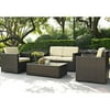 Crosley Furniture Palm Harbor 4-Piece Outdoor Wicker Seating Set