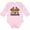 AD-Pink, variant on Inktastic Twins First Thanksgiving Turkey Boys or Girls Long Sleeve Baby Bodysuit