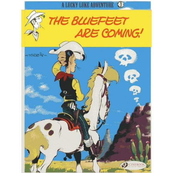 Lucky Luke: The Bluefeet are Coming! (Paperback)