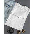 thumbnail image 3 of Life Is A Journey T-Shirt Women -Smartprints Designs, Female Small, 3 of 4