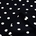 thumbnail image 5 of Pxiakgy t shirts for women Women's Summer Polka Dot Daily Shirt V-neck Petal Sleeves Casual Tops Blouse Womens t shirts Black + L, 5 of 8