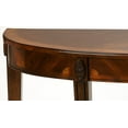 thumbnail image 2 of Butler Specialty Masterpiece Demilune Console Table In Nutmeg, 2 of 4