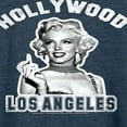 thumbnail image 3 of Marilyn Monroe - Imperfection Is Beauty - Women's Lightweight French Terry Long Sleeve Shirt, 3 of 5