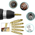 thumbnail image 1 of Extractor de tornillos rotos 6 piezas Kit de extractor de tornillos dañados Extractores de cabeza de tornillo Extractor de tornillos dañados y extractor de pernos para quitar tornillos rotos, G ShuxiuWang 8390614713130, 1 of 1