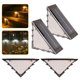 thumbnail image 1 of Luces de patio al aire libre con energía solar | Panel monocristalino | IP65 Aluminio resistente al agua y a prueba de óxido | Seguridad del sensor de movimiento | Montaje en pared | Paquete de 2 |, 1 of 4