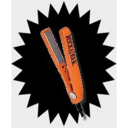 TIGI Rockaholic Limited Edition Mini Travel Flat Iron Orange 1 pcs