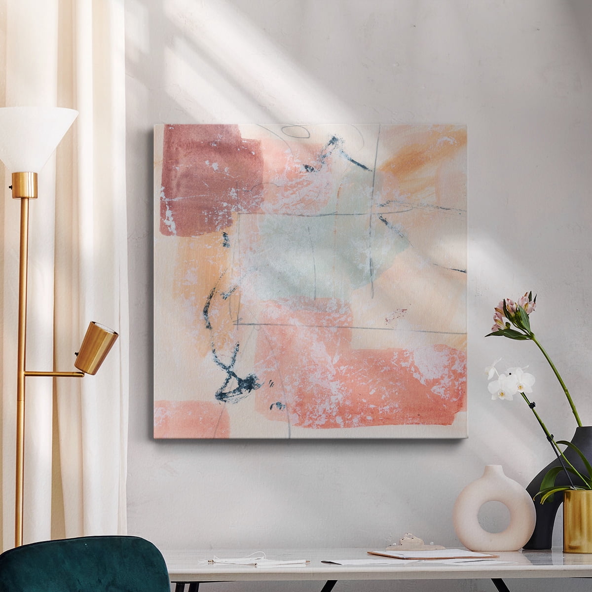 Wexford Home Warm Underneath IV-Premium Gallery Wrapped Canvas, 40" x 40" - Ready to Hang