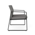 thumbnail image 4 of Gansett Reception Waiting Bariatric Chair / Charcoal Steel / Light Gray, 4 of 5