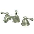 thumbnail image 2 of Kingston Brass KS3968BL 8 Inch -18 Inch Widespread Lavatory Faucet - Satin Nickel, 2 of 6
