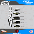 thumbnail image 2 of Kalair GFX Graphics Kit for Yamaha YZ125 (2005) Swift Series, 2 of 5