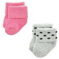 thumbnail image 4 of Little Treasure Infant Girl Newborn Socks, Little Lady, 0-6 Months, 4 of 8