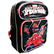 Backpack - - Spiderman Activity Black Large School Bag New us24754