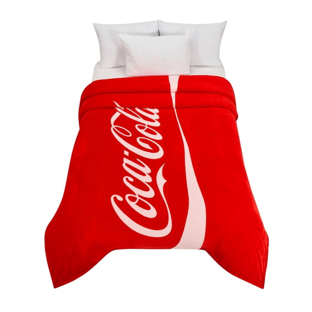 Cobertor Providencia Serenity Matrimonial Coca-Cola Red Rojo