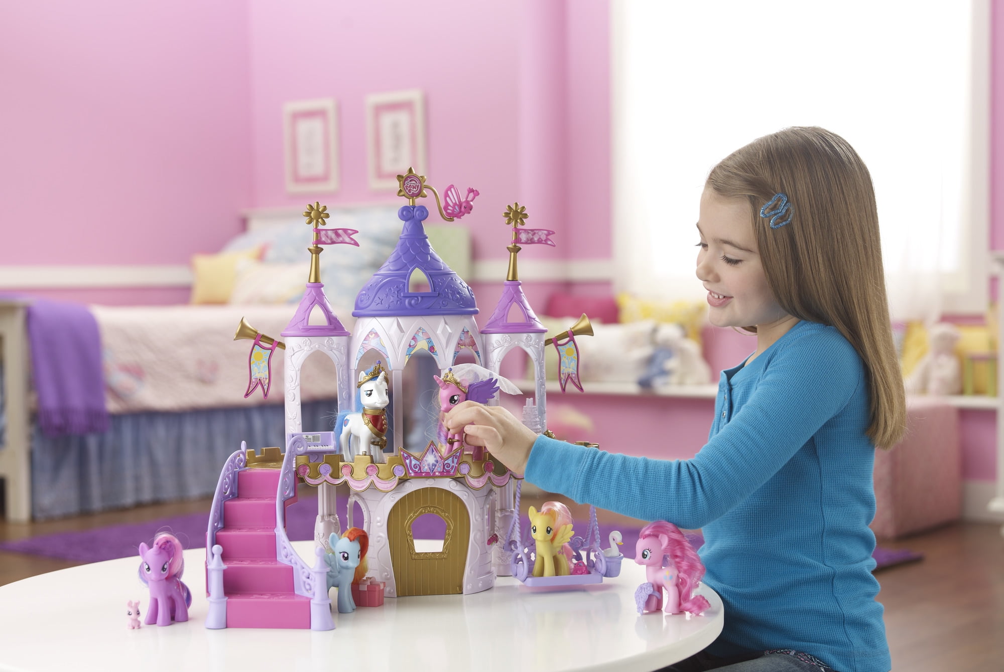 my little pony princess wedding castle