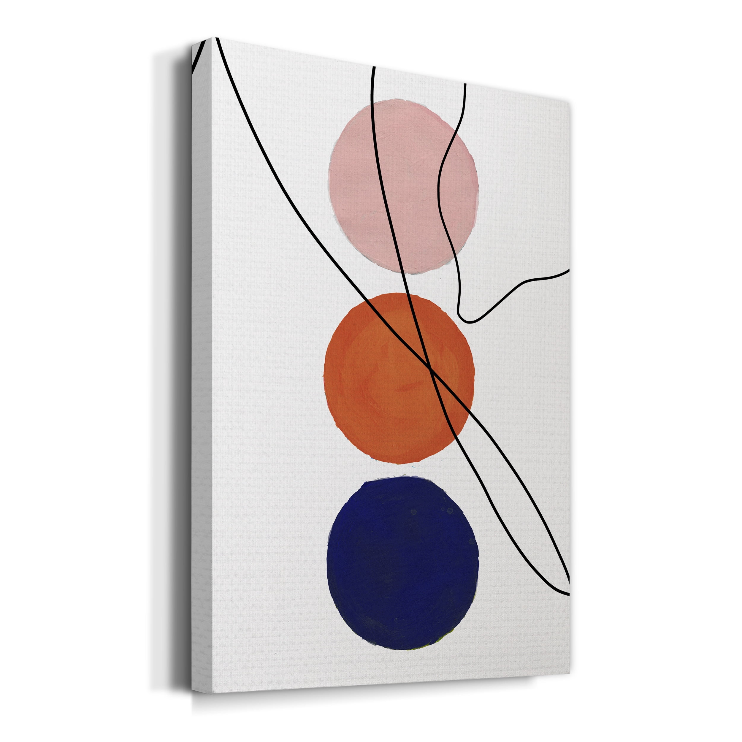 Millenium Geo Abstract Premium Gallery Wrapped Canvas - Ready to Hang - 24 x 36