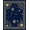 Blue, Pattern 4, variant on ODIKA 4'x6' Machine Washable Non-Slip Area Rug, Mystical Ocean Wave Nautical Decorative Flat Surface High Traffic Rug, Blue, 574626