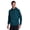 Teal, variant on RBX Active Men's Fleece Workout Athletic Pullover Hoodie