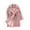 Pink, variant on Coats for Girls Teddy Long Coat Fluffy Faux Fur Trench Jacket Fall Winter Warm Outerwear Jacket