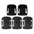 thumbnail image 2 of 5pcs Black Battery Holder Battery Bracket Stable Battery Wall Mount Shelf Abrasion-Resistant Battery Storage Rack High Strength Battery Holder Case for Makita 40V Battery, 2 of 9