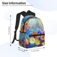 thumbnail image 2 of Balery Spring Flower Seasonal Mochila para Mujeres y Hombres, Mochila Ligera Casual para Viajes, Mochila Clásica Básica para la Universidad, 2 of 6