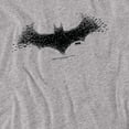 thumbnail image 3 of Batman Bat Logo 2 Kids T Shirt (4) for Youth Toddler Boys and Girls, Athletic Heather, 3 of 5