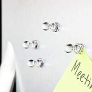 MapMagnets Clear Magnetic Push Pins (Pack of 24)