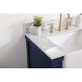 thumbnail image 4 of Elegant Decor Clement 30" MDF Single Bathroom Vanity with Backsplash in Blue, 4 of 8