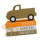 thumbnail image 4 of Decoración de otoño, estatua de coche de Acción de Gracias, libros de madera, adorno decorativo para estantería para bienvenida a, 4 of 9