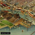 thumbnail image 2 of 1902 Chicago Map Wall Art - Vintage Chicago Map Print - Map of Chicago and North Western Railway Terminals - Chicago Map Art - Chicago Vintage Poster, 2 of 8