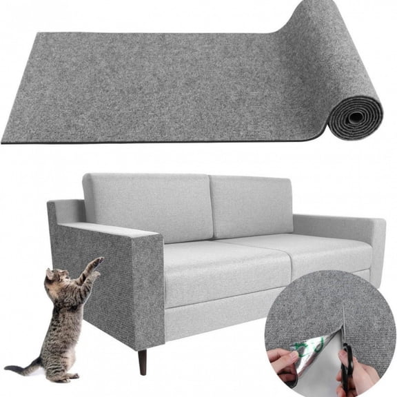 Fengcai Self-Adhesive Cuttable Cat Scratch Protector Pad, Anti-Scratch Furniture Protector for Couch