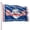A004- E, variant on Garden Flag 250th Anniversary Independence Day 1 Piece Patriotic Outdoor Decoration Flag