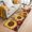 Brown, variant on 2'x6' Rug Runners for Hallways Kitchen, Sunflower Brown Wooden Non Slip Entryway Beside Floor Carpet Runner, Vintage Flowers Butterfly Washable Laundry Room Bedroom Throw Rugs Mat for Family Pet
