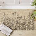 thumbnail image 2 of Felpudo Artoid Modo Floral 43x74 cm Antideslizante Interior y Exterior, 2 of 6