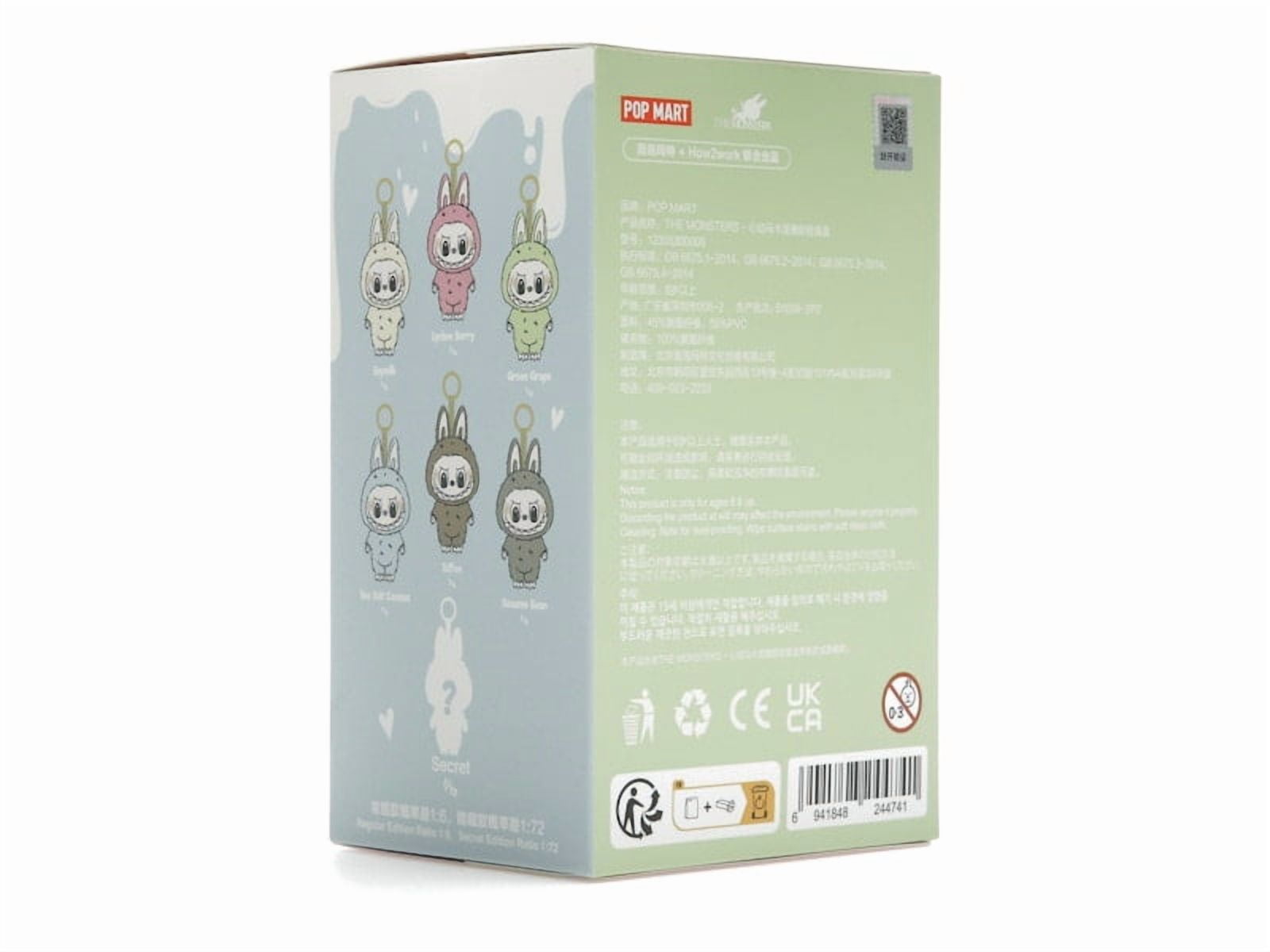 POP MART Exciting Macaron LABUBUラブブ THE MONSTERS - Tasty Macarons Vinyl Face Blind Box | Blind